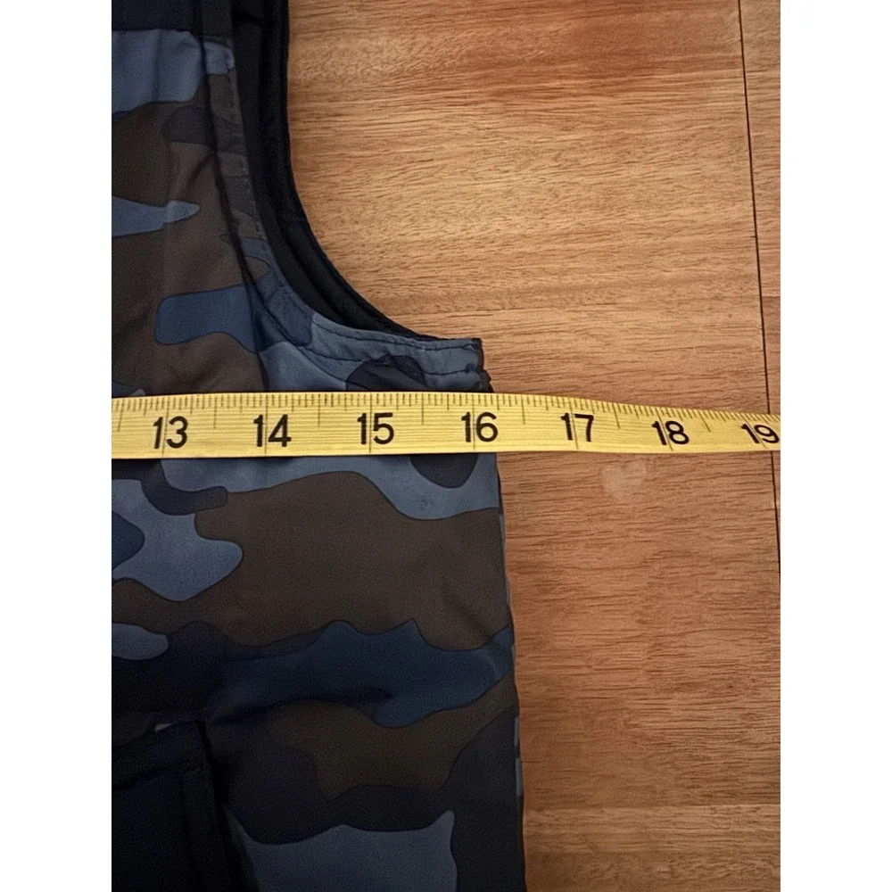 Gap Kids Boys‎ Reversible Puffer Best Blue Camo Size Small